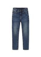 Spodnie Mayoral 538 jeans niebieskie slim fit r128