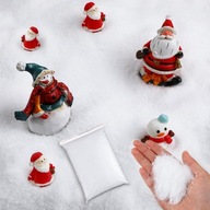 Umelý sneh na Vianoce, 4 balíčky, plastový, na dekoráciu (14,1 oz)