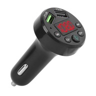 Samochodowy nadajnik FM E6 Zestaw głośnomówiący Bluetooth Wyświetlacz LED