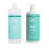 Wella Invigo Volume Boost: Šampón 1000 ml + Krištáľová maska 500 ml