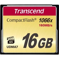 Pamäťová karta CompactFlash Transcend 0760557823537 16 GB