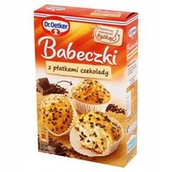 Dr. Oetker Babeczki muffiny muffinki z płatkami czekolady 335 g