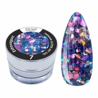 Żel do zdobień EM Nail Paint Premium Glitter Art Gel Extravagant 7