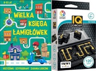 Wielka księga łamigłówek + Smart Games IQ Circuit (PL) IUVI Games