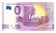 Banknot 0 Euro 2023 (Polska) - Zamek z Tworkowie Powiat Raciborski