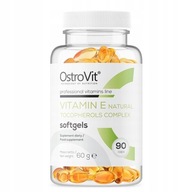 OstroVit Witamina E NATURALNA TOKOFEROLE 90 KAPS