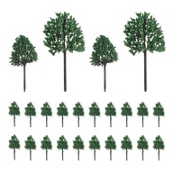 Model mikrokrajinového stromu Dekor záhrady Vlak