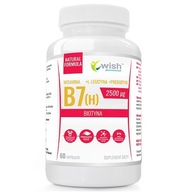 WISH VITAMÍNY B7(H) 2,5MG 60C VLASY KOŽA NECHTY