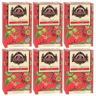 BASILUR Fruit Infusions - Owocowa herbata bezkofeinowa 20 x 2 g x6