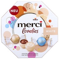 Bombonierka Merci Lovelies White 185 g PREZENT, DZIEŃ MAMY