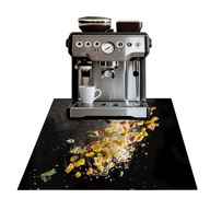 KÁVÉFŐZŐ SZŐNYEG 50x52 ASZTALLAPVÉDŐ CSÚSZÁSGÁTLÓ DEKORATÍV TÉSZTA