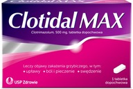 CLOTIDAL MAX 500MG 1TABLETKA DOPOCHWOWA