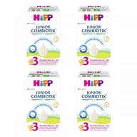 HIPP 3 Junior Combiotik produkt na bazie mleka 4x550g