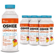 6x OSHEE ZERO Vitamin Lemonade mango z witaminą B12 kwasem foliowym 555 ml