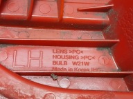 light rear part left OPEL MOKKA X BULBW21W