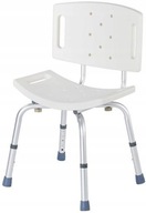 Krzesło prysznicowe krzesełko pod prysznic taboret STOŁEK Z OPARCIEM