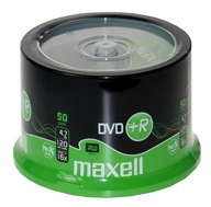 MAXELL DVD+R 4,7 GB 16X CAKE*50 275640,30.TW