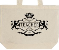 TEACHER OFFICIAL MEMBER torba zakupy prezent
