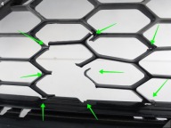 AUDI A6 S6 E-TRON 85E S-LINE 24- grid central grille intake bumper front