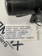 shock absorber right front PEUGEOT 108 C1 II