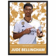 Jude Bellingham Real Madryt Plakat Obraz z piłkarzem w ramce Prezent