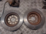 discs brake front + plates + calipers SKODA OCTAVIA II LIFT 1.9 TDI