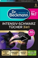 Chusteczki do Farbowania Dr Beckmann Intensiv-Schwarz - 6 szt.