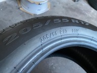 2 tyres summer 205/55R17 Pirelli Cinturato P7 7mm