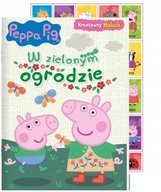 Peppa Pig Kreatywny Maluch 4 Zagadki Naklejki