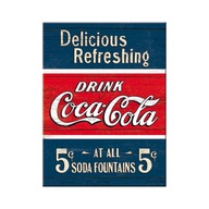 Coca Cola Retro Magnes na Lodówkę