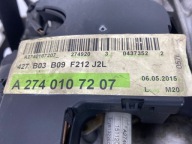engine complete 274920 Mercedes E250 CGI W212 2015r 2.0 CGI 274.920