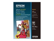 50x Papier fotograficzny Epson do zdjęć 10x15 foto błyszczący drukarki