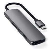 Hub USB Satechi adapter v2 HDMI 4K SD PD USB-C