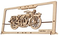 Motocykel India puzzle 2,5D UGears