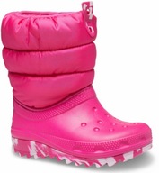 Detská zimná obuv Snehule Crocs Classic Neo Puff 207684 Boot 36-37