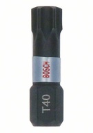 BITY 25 SZT. ZESTAW BIT UDAROWY KOŃCÓWKA IPMACT CONTROL T40 25mm BOSCH
