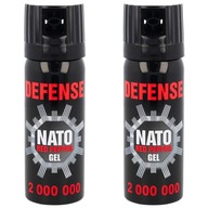 Gaz pieprzowy w żelu Nato Defense 50 ml 2 sztuki