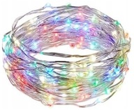 Karácsonyfa Lámpák Dróton 30 LED-ek Akkumulátor M