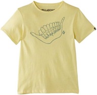 Tričko BILLABONG chlapčenské tričko žlté 14 rokov