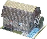 Extra Model Vodní mlýn 1/87 H0