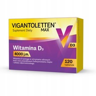 VIGANTOLETTEN Max Witamina D3 4000jm odporność 120