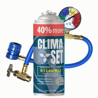 ClimaSet R134a Klímatöltő Gáz Szett Tömlővel 235g