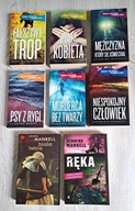 8x Mankell Fałszywy trop Piąta kobieta Biała lwica Morderca Niespokojny Psy