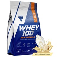 TREC WHEY 100 700g NEW FORMULA WPC BIAŁA CZEKOLADA