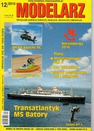 Modelarz 12/2015 transatlantyk MS Batory