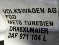 VW PASSAT B7 3AF971104L wiring PDC bundle rear part rear