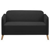 IKEA LINANAS Sofa 2 osobowa Vissle ciemnoszary