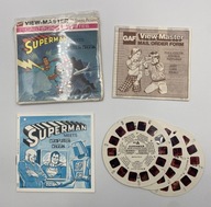 Bajka na stereoskop Superman Gaf View Master DC Comics 1976