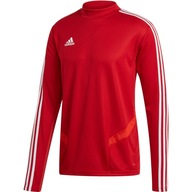 XS Bluza męska adidas Tiro 19 Training Top czerwon