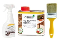 Osmo Top Olej 3068 surowe drewno + płyn + pędzel